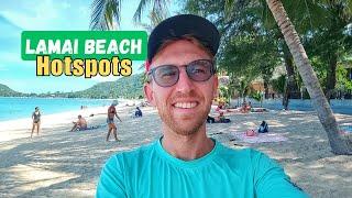 Top 5 FAVORITE Spots on Lamai Beach in Koh Samui Thailand