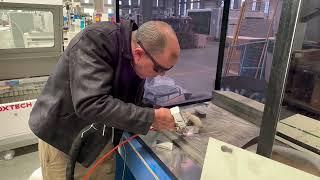 Brazilian customer uses laser welding machine for the first time