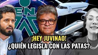  ¡HEY JUVINAO! ¿QUIÉN LEGISLA CON LAS PATAS?