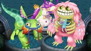 Bona-Petite, Pixolotl, Astropod - Wublin Island Trio (My Singing Monsters)