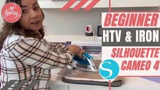  Beginner HTV with Silhouette CAMEO 4! Help with Your 1st Cut