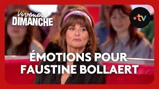  Beaucoup d'émotions pour Faustine Bollaert avec sa famille - Vivement Dimanche 12 mai 2024