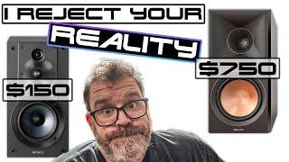 Can $150 Speakers beat a $750 pair?  Klipsch RP600M ii vs Sony SSCS5 Cheap vs Not So Cheap Speakers