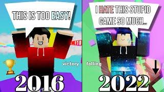 Playing A Roblox Obby Be Like.. 2016 vs 2022