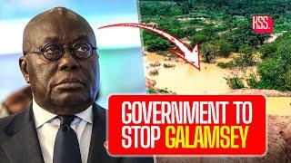 Ei Heat ooo! Akufo Addo To Stop Galamsey