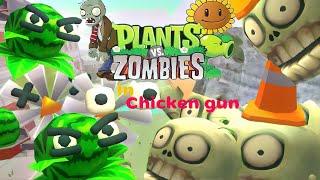 Я ПЕРЕСТРОИЛ PVZ В ЧИКЕН ГАН