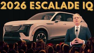 The 2026 Cadillac Escalade IQ: A Bold Leap into the Electric Future