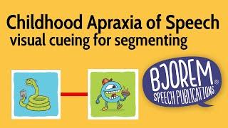 Visual Cues... How to use visual cues for segmenting in apraxia therapy