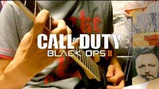 Black Ops 2 Main Theme Guitar (metal cover) Call of Duty Cancion Principal Guitarra (Ultraviolence)