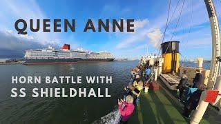 Queen Anne Horn Battle with SS Shieldhall