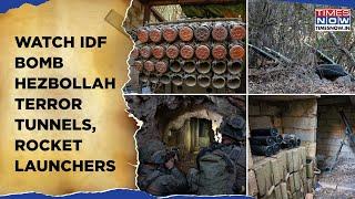 Israel’s Deadly Lebanon Raids: IDF Bombs Hezbollah’s Rockets, Launchers| Chilling Visuals Out| Watch