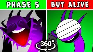 360° Incredibox Sprunki - Phase 5 But Everyone Is Alive