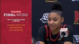 USC Women's Basketball at Maryland Postgame Press Conference