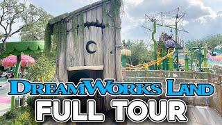 Full Tour of DreamWorks Land at Universal Studios Florida with Shrek’s Swamp and More!