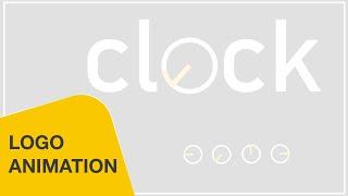 Logo Clock Animation | Best Motion logos l Cool Logo l Logo Intro