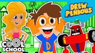 Drew's VIDEO GAME ADVENTURE + FIND IT GAME  The Stupendous Drew Pendous | Cartoons for Kids