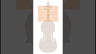 STRADIVARIUS: Alumnas Amati, Ashby, Silvestre, Serdet 1666