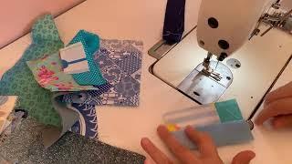 Caminho de mesa com retalhos  - Patchwork