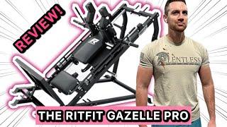 An HONEST Review Of The  RITFIT GAZELLE PRO Hack Squat Leg Press.