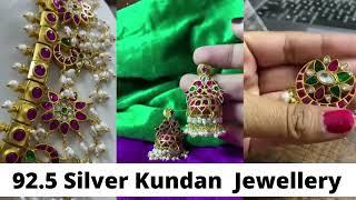 925 Silver Kundan Jewellery Manufacturer  Part 2 in Jaipur