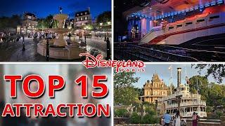 TOP 15 ATTRACTION DE DISNEYLAND PARIS - 100% INCONTESTABLE (ceci est NOTRE avis)