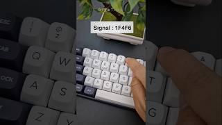 Signal code ! (1F4F6) | #asmr #typingtrick #asmrkeyboard
