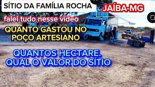 QUANTO GASTA PARA PERFURAR UM POÇO ARTESIANO. QUANTOS HECTARE TEM O SÍTIO DA FAMÍLIA ROCHA.