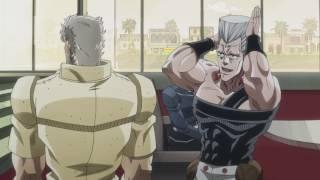 Polnareff Fixes His Hair