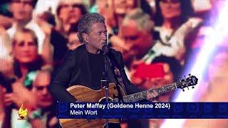 Peter Maffay - Mein Wort (Goldene Henne 2024)