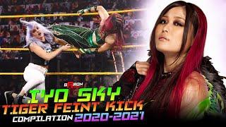 Iyo Sky - Tiger Feint Kick Compilation 2020-2021 By Baron Clashing