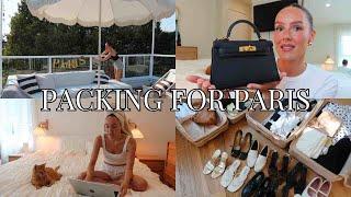 vlog: packing for paris, mini kelly unboxing, to-do lists & goodbye party!