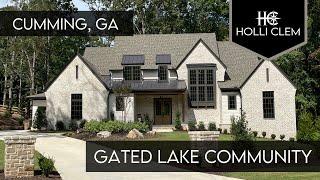 Lake Lanier Homes for Sale - Gated Arden on Lanier Waterside Community in Forsyth County GA