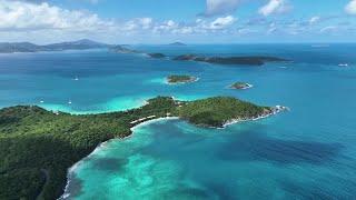 Soaking up the sun on St. John