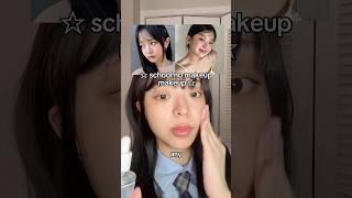 school no makeup MAKEUP tutorial ‍️⭐️