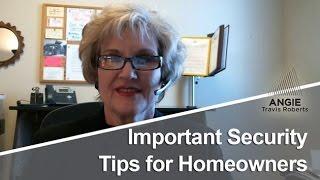 Iredell County Real Estate Agent: Important Security Tips for Homeowners