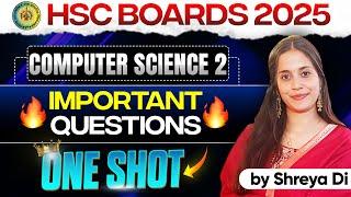 ️Cs Computer Science 2 Most Important Questions ️Shreya Dii  #asc