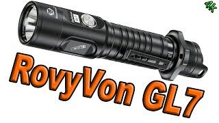 RovyVon GL7 2000 Lumens EDC/Tactical Light