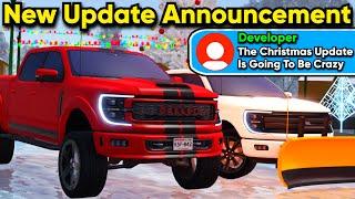 *NEW* CHRISTMAS UPDATE ANNOUNCEMENT IN GREENVILLE!