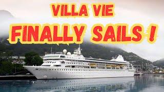 The Villa Vie Odyssey Sets Sail For France! But Something Ominous Happened.