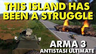 We Nearly Hold Half Of The Island! | Arma 3 Antistasi Ultimate | S1 Ep23