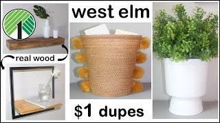 DOLLAR TREE DIY ROOM DECOR WEST ELM INSPIRED | HIGH END Dollar Dupes