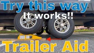 How to use a Trailer-Aid for an RV flat tire. Demonstration video RV Tips for anyone