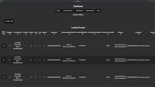 Venture Windows Log Viewer: Early Alpha Overview