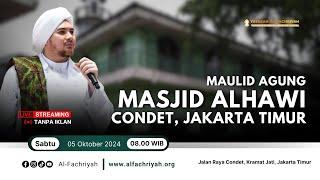 LIVE HABIB JINDAN MAULID AGUNG MASJID AL HAWI, CONDET | Sabtu, 05 Oktober 2024