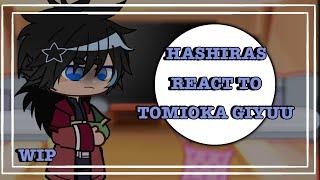 2X || Hashiras react to Tomioka Giyuu || WIP || Demon Slayer Gacha Video