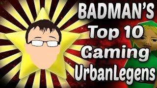 Top 10 Creepy Urban Legends in Gaming - Badman (Feat. Jordan Underneath)