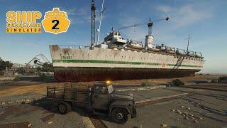 Taking On First Steam Ship In New DLC ~ Ship Graveyard Simulator 2 DLC (Stream)