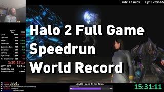 Halo 2 Full Game Easy World Record 1:12:52 (1:10:15)