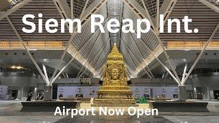 The New Siem Reap International Airport Officially Opens for Travelers #travel #siemreap #cambodia