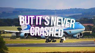 why air force one has less landings than takeoffs